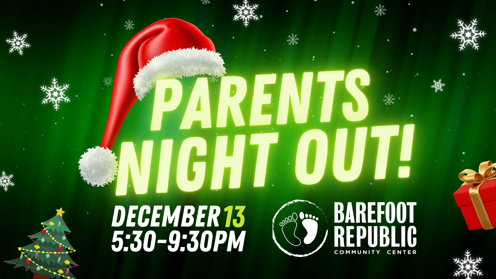 Barefoot Parents Night Out