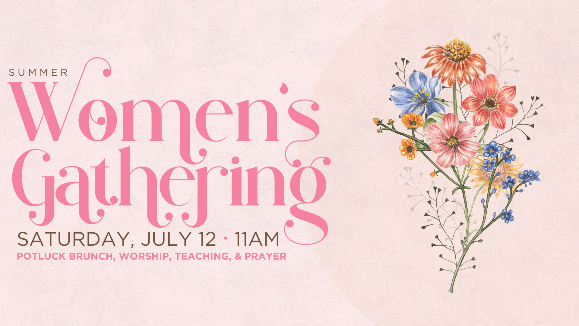 Summer Womens Ministry Gathering