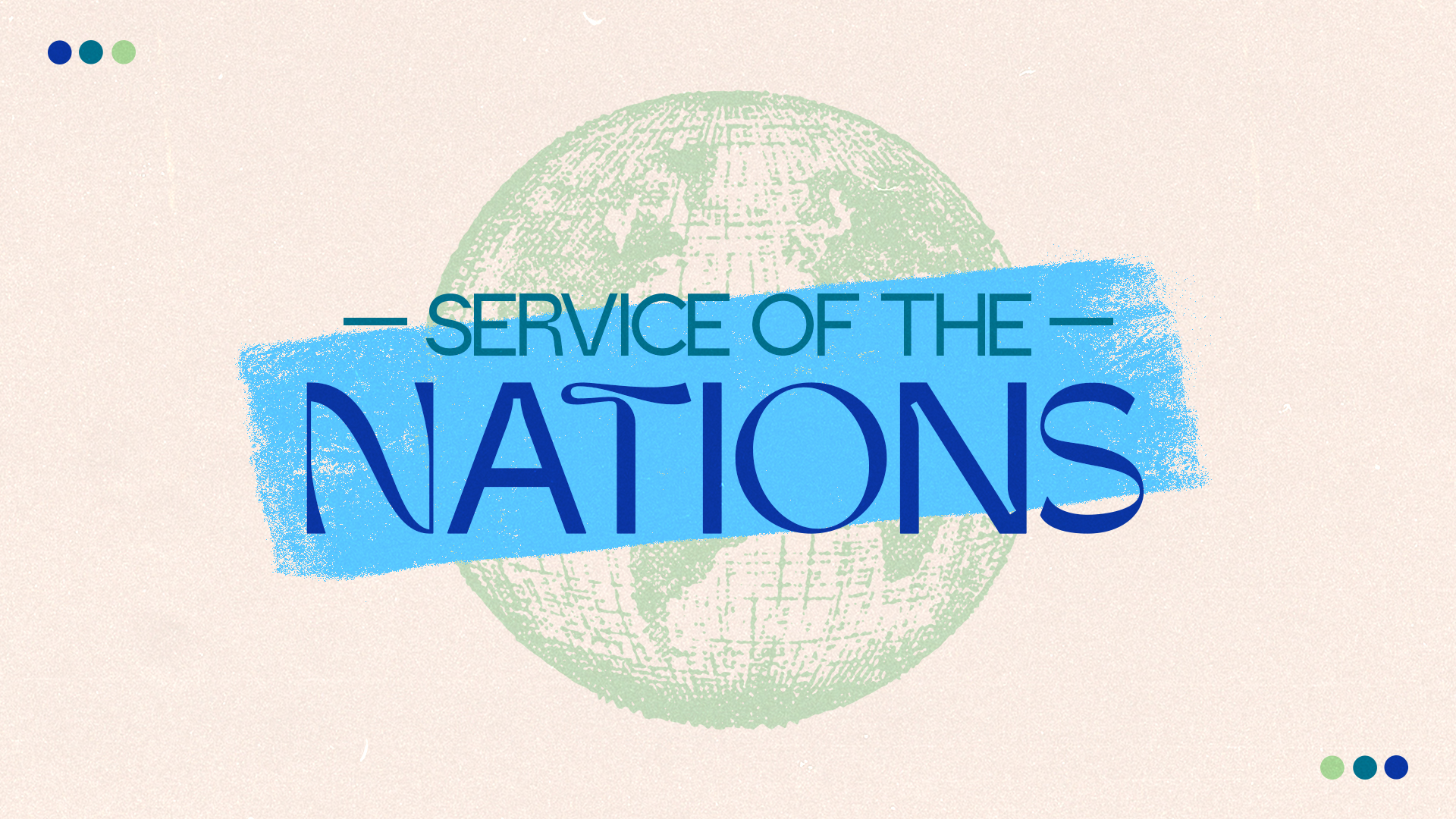 Service of the Nations - HD Title Slide