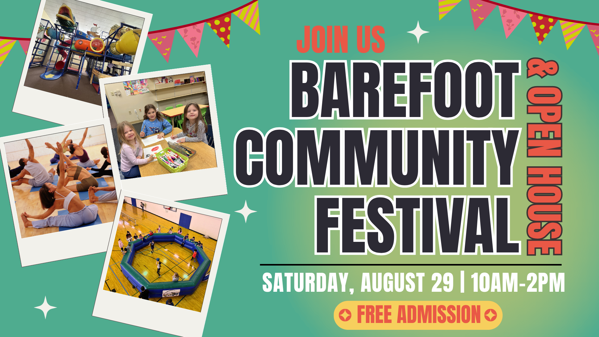 Barefoot Community Festival Slide