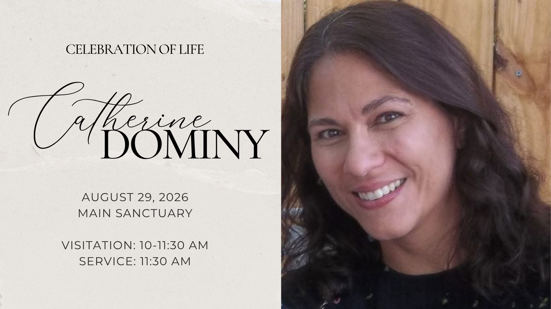 Catherine Celebration of Life