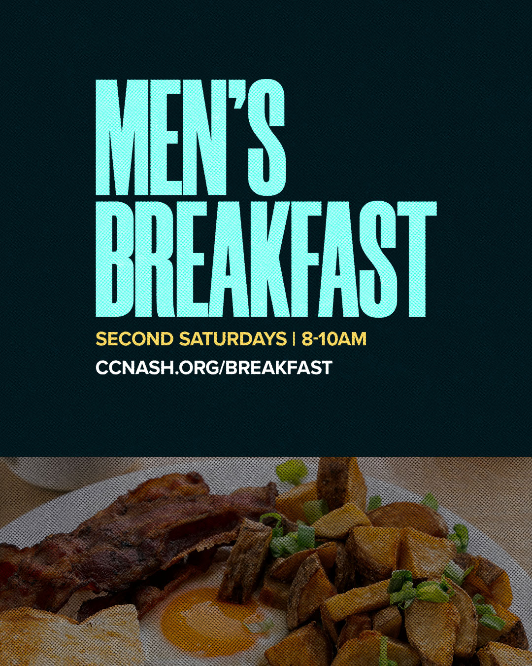 Men's Breakfast - Event Design Generic - Social Feed 4_5 Title ・ 1080 x 1350 px